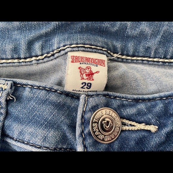 True Religion Curvy Skinny Jeans Flap Pocket 28 - Picture 5 of 14